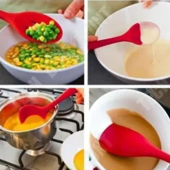 Köksredskap - TD® - Set om 10 - Silikon - Rostfritt stål - Svart