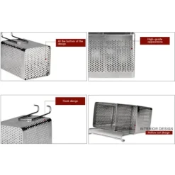 Köksredskap Förvaringshållare Rostfritt Stål Gaffel Ätpinnar Förvaringsorganisatör Bordshållare