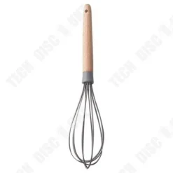 Köksredskapsset - TD® - Högtemperatursilikon - 5 delar - Kaki - Trä