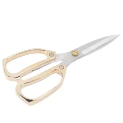 Kökssax för alla ändamål i rostfritt stål Matlagningssaxar Grillsaxar för fjäderfä Fisk Köttben Gyllene