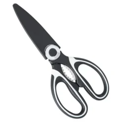 Kökssax i rostfritt stål - Heavy Duty multifunktionell matlagningssax för fjäderfä, grönsaker, nötter och flaskor