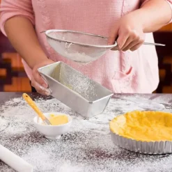 Kökssil av stål Durkslag 16 cm