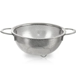 Kökssil med handtag, stål durkslag, sil ANETT 16,5cm ORION 124476