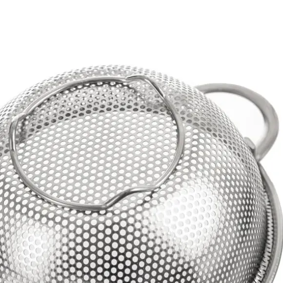 Kökssil med handtag, stål durkslag, sil ANETT 16,5cm ORION 124476