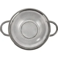 Kökssil med handtag, stål durkslag, sil ANETT 16,5cm ORION 124476