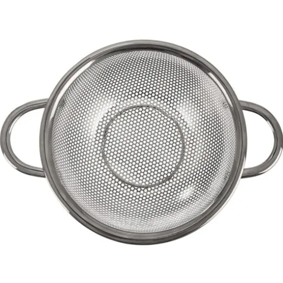 Kökssil med handtag, stål durkslag, sil ANETT 16,5cm ORION 124476