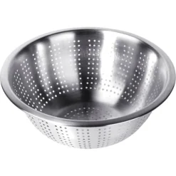 Kökssil Stål durkslag Sil för silning av grönsaker och frukter 28 cm