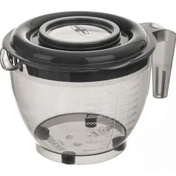 Köksskål för blandning, vispning, omrörning, behållare, lock, mätkopp