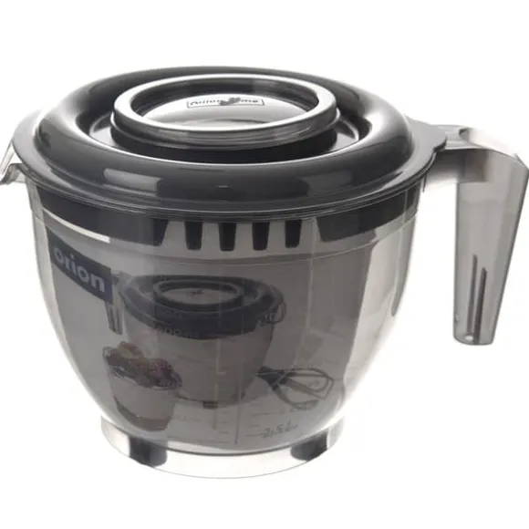 Köksskål för blandning, vispning, omrörning, behållare, lock, mätkopp