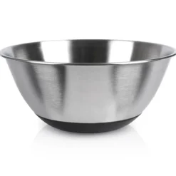 Köksskål, metall, stål, halkfri, silver, 19cm, 1,2L, VILDE 259641