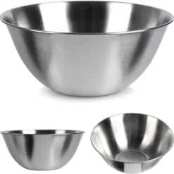 Köksskål, metall, stål, silver, 18,5cm, 1,2L, VILDE 259638