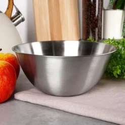 Köksskål, metall, stål, silver, 18,5cm, 1,2L, VILDE 259638