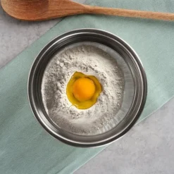 Köksskål, metall, stål, vit, liten, 14,5cm, 700ml, VILDE 259706