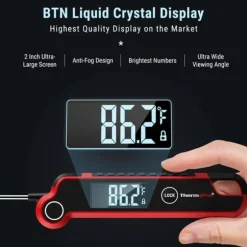 Kökstermometer - Thermopro - TP620 - Snabb avläsning - Bakgrundsbelyst LCD-skärm - IP65 vattentålig