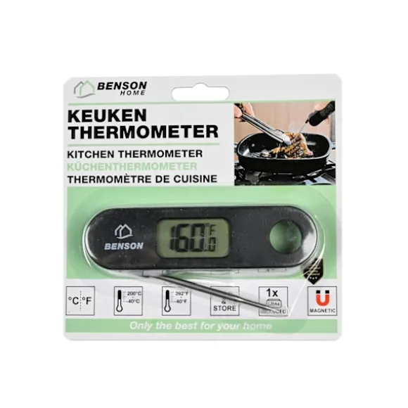 Kökstermometer digital vikbar