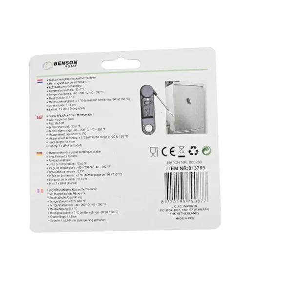 Kökstermometer digital vikbar