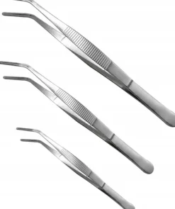 Kökstänger i rostfritt stål, grönsaksset, kött, 3 delar, 20, 25, 30 cm