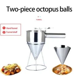 Kökstratt i rostfritt stål med stativ - perfekt för bakning, såser och krämer