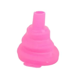 Kökstratt Köksprylar Tillbehör Vikbara hopfällbara trattar för att fylla vattenflaska Vätskeöverföring Rosa