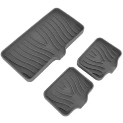 Kökstvålbricka Bänkskiva Silikon Handfatsavvisare Svamphållare för Badrumstoalett Grå