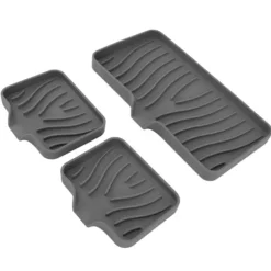 Kökstvålbricka Bänkskiva Silikon Handfatsavvisare Svamphållare för Badrumstoalett Grå