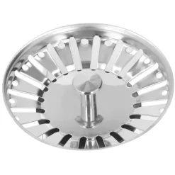 Köksvaskfilterkorg Rostfritt stål förtjockad köksvaskfilterstopp för hemmet