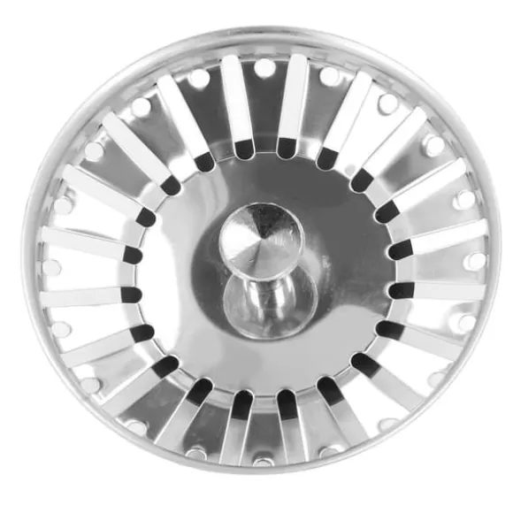 Köksvaskfilterkorg Rostfritt stål förtjockad köksvaskfilterstopp för hemmet