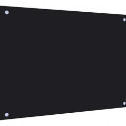 Köksverktyg & köksgeråd - Living Stänkskydd svart 70x50 cm härdat glas