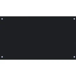 Köksverktyg & köksgeråd - Living Stänkskydd svart 90x50 cm härdat glas