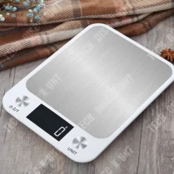 Köksvåg - TECH DISCOUNT - 5kg - Elektronisk - LCD-skärm - Tara-funktion