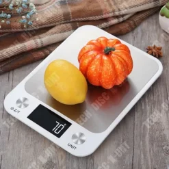 Köksvåg - TECH DISCOUNT - 5kg - Elektronisk - LCD-skärm - Tara-funktion