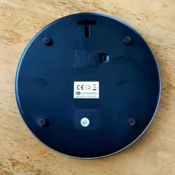 Köksvåg - VARUMÄRKE - Digital Rund - Precision 1g - Kapacitet 5kg - Marmor Effekt