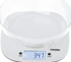 Köksvåg Adler köksvåg med skål | MS 3179w | Gradering 1 g | Displaytyp LCD | Vit