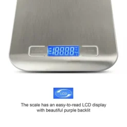 Köksvåg av rostfritt stål