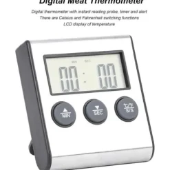 Köktermoeter - TD® - Digital - Motståndskraftig upp till 250°C - Larm - Timer
