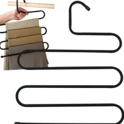 Klädhängare / Byxhängare / Galge - Plats för 5 par byxor