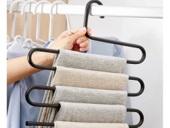 Klädhängare / Byxhängare / Galge - Plats för 5 par byxor