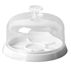 Klockrörsbricka Dammtät Tillbehörsförvaring Klockdelar Dammskydd för Familjeskola Vit