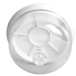 Klockrörsbricka Dammtät Tillbehörsförvaring Klockdelar Dammskydd för Familjeskola Vit