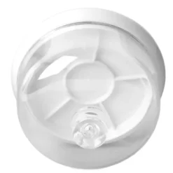 Klockrörsbricka Dammtät Tillbehörsförvaring Klockdelar Dammskydd för Familjeskola Vit