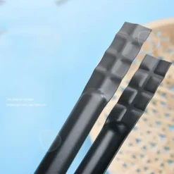 Kolgrillstång C® 31cm Trädgårdsgrill Utomhus Järn Rostbeständig Ergonomiskt Handtag Fast Grepp Lätt att Rengöra Kök Verktyg