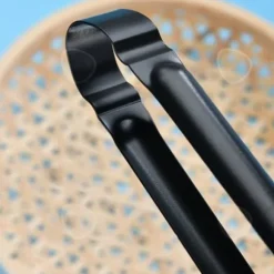 Kolgrillstång C® 31cm Trädgårdsgrill Utomhus Järn Rostbeständig Ergonomiskt Handtag Fast Grepp Lätt att Rengöra Kök Verktyg