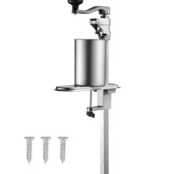 Kommersiell & industriell konservöppnare - Manuell bordsmonterad - För burkar upp till 30 cm - Höjdjusterbar - Skruvfäste eller bordsklämma - Kraftig | CDON