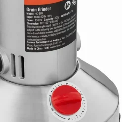 Kommersiell elektrisk kryddkvarn 300g, höghastighetskvarn för spannmål, effektiv och snabb, finmalet resultat, idealisk för matlagning