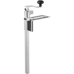 Kommersiell konservöppnare - Manuell bordsmonterad - Kraftig - Höjdjusterbar - För burkar upp till 30 cm höjd - Rostfritt stålblad