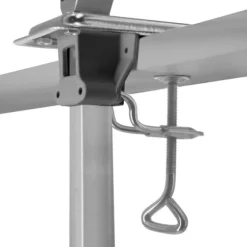 Kommersiell Konservöppnare 50 cm Rostfritt Stål Stor Manuell Burköppnare Professionell Kök Catering Restaurang Bordsklämma Justerbar Bänkskruvar