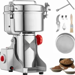 Kommersiell kryddkvarn 2500g, elektrisk höghastighetskvarn, professionell malning, snabb och effektiv malningsmaskin