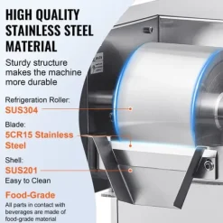 Kommersiell Snömaskin, 176LBS/24H Modell, Glassmaskin i Rostfritt Stål