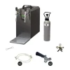 Komplett set - Öltapp - Stream 50 två linjer torr kylare, run kylare 50 liter/h, KEG:Type G, KEG 2:Type M