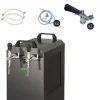 Komplett set - Öltapp STREAM 80K med luftpump, ölväska, genomströmningskylare, 2-linjers torrkylare, KEG:Type A, KEG 2:NC Adapter